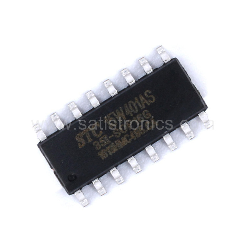 STC Chip STC15W401AS-35I-SOP16 Singlechip Microcontroller