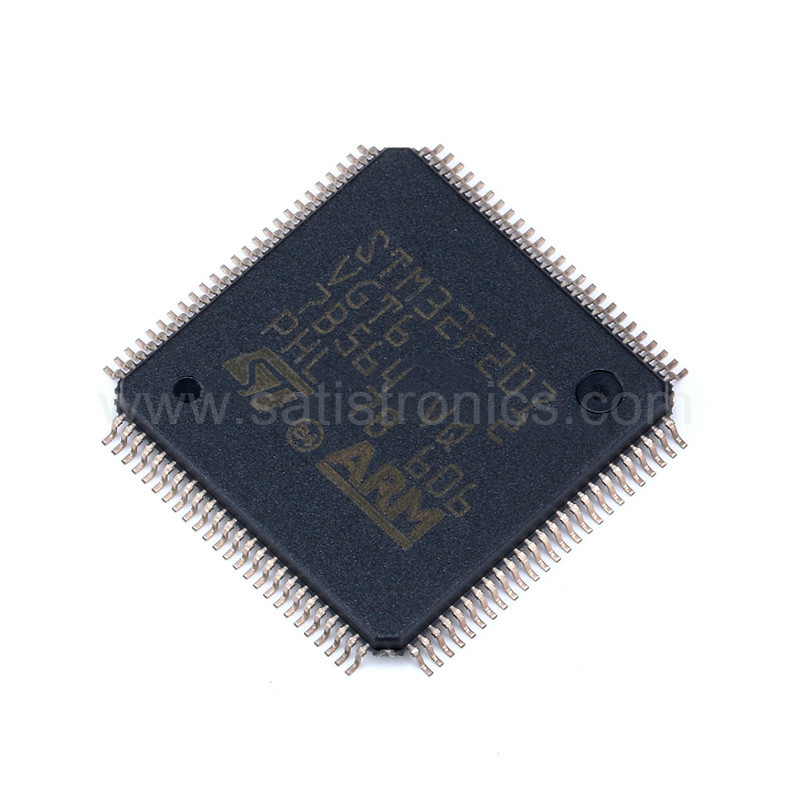 ST Chip STM32F207VGT6 LQFP-100 Microcontroller ARM32 bit  Ethernet MAC