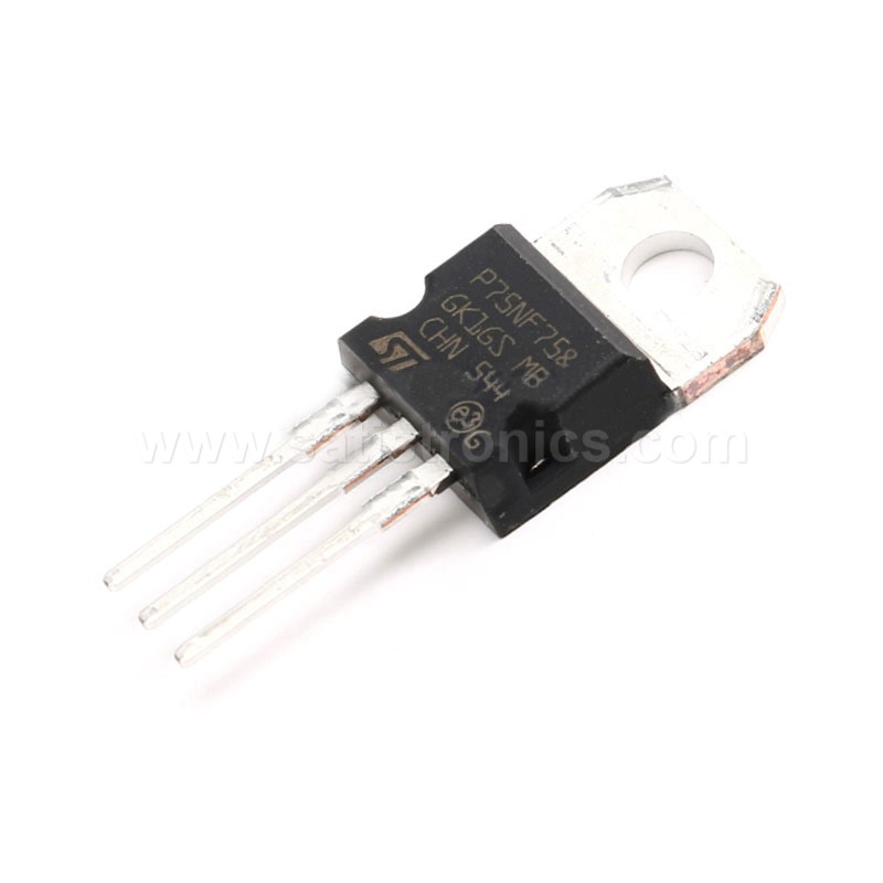 ST P75NF75 TO-220 MOSFET N-channel 75 Volt 80 Amp