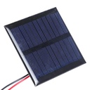 0.6W 5.5V Polysilicon Epoxy Solar Panel Cell Battery Charger