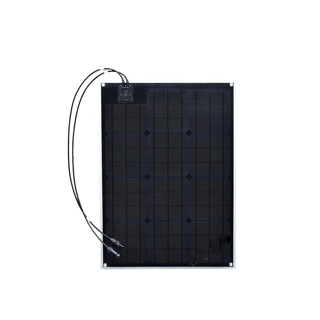 50W 17.5V Monocrystalline Flexible Solar Panel Battery Charger