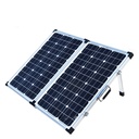 120W 18V Folding Tempered Glass Solar Panel Battery Charger