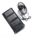 5W 5.5V Monocrystalline Folding Solar Panel+6 Inch Mini Fan