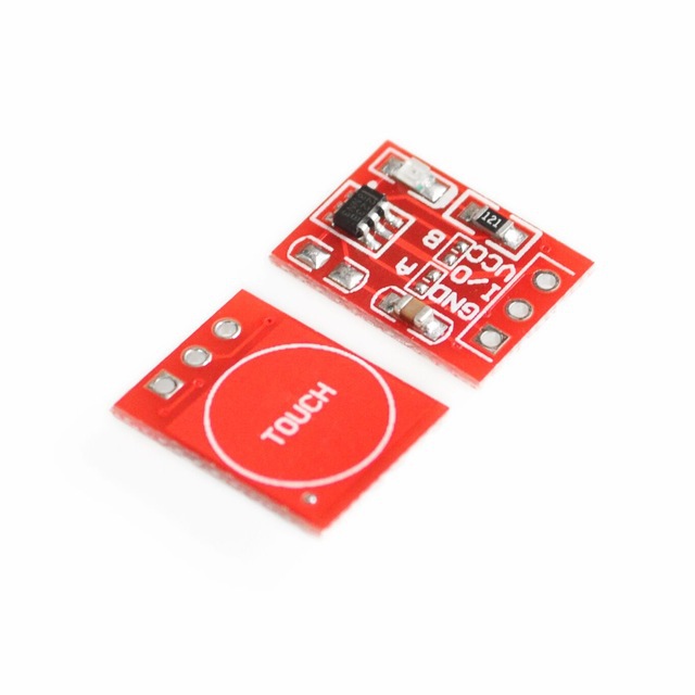 TTP223 Capacitive Touch Switch Button Self-Lock Module for Arduino