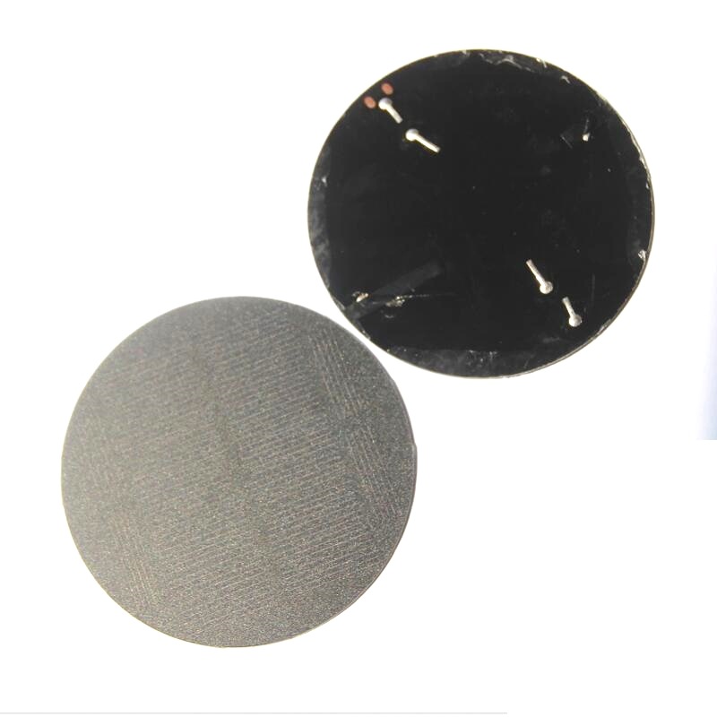 0.85W 5.5V 91mm Diameter Monocystalline Round Solar Panel