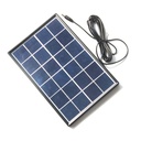 6W 6V Polysilicon Epoxy Solar Panel Cell with Frame Battery Charger