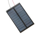 1.2W 5V Polysilicon Epoxy Solar Panel Cell Battery Charger