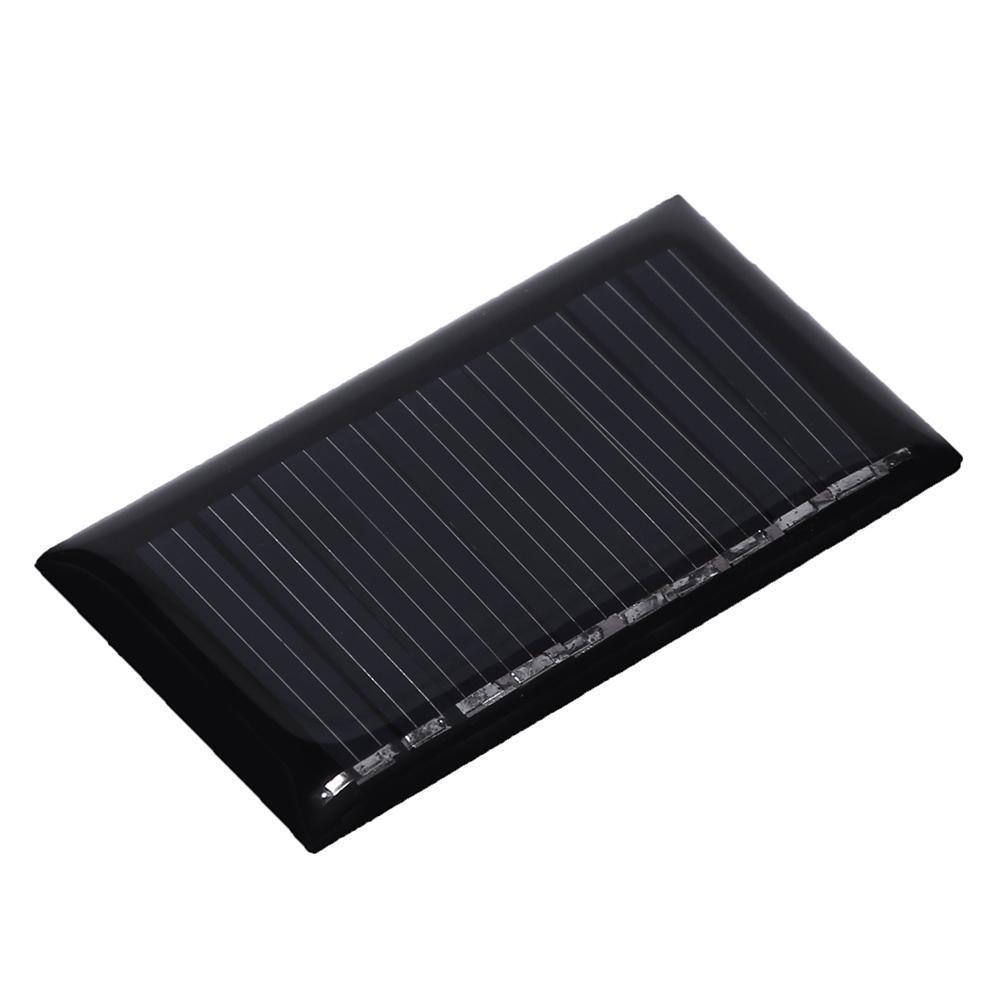 0.125W 5V Polysilicon Epoxy Solar Panel Cell Battery Charger lot(10 pcs)