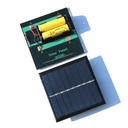 1W 4V Polysilicon Epoxy Solar Panel Cell Battery Charger