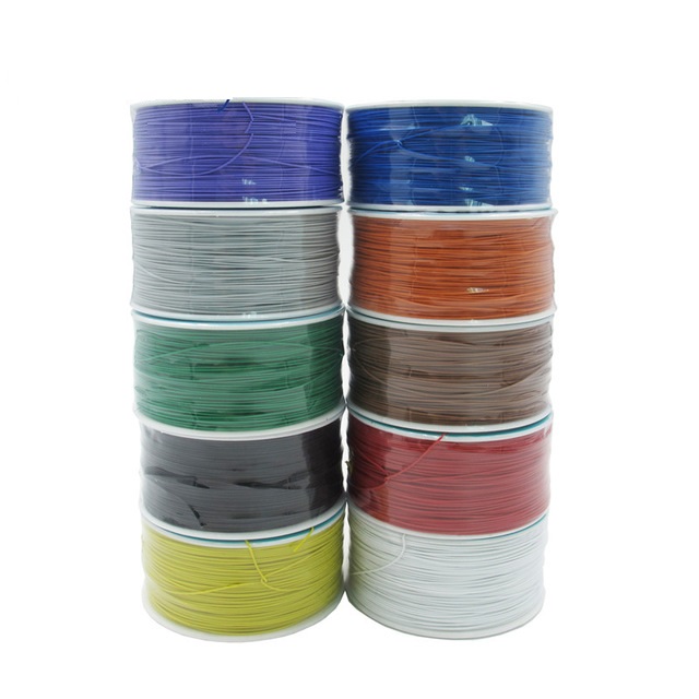 250m 30AWG Single Core Copper Wire OK Line Circuit Board Flying Line PCB Jumper Electronic Wire Welding Cable