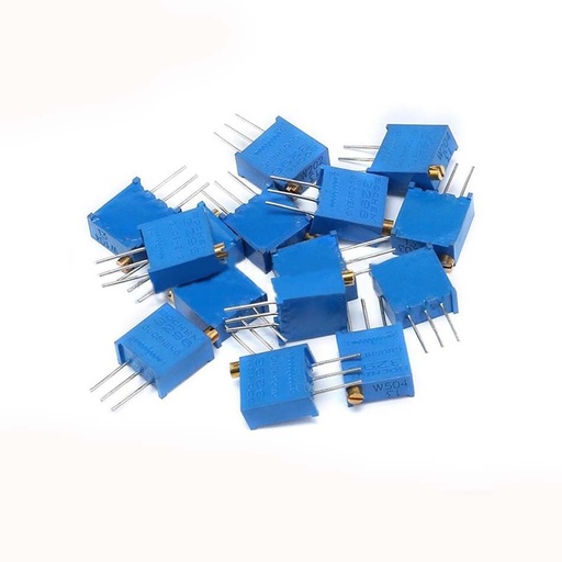 3296 Multiturn Resistor Variable Trimmer Potentiometer Kit 50Ω - 2MΩ 15 Values*1