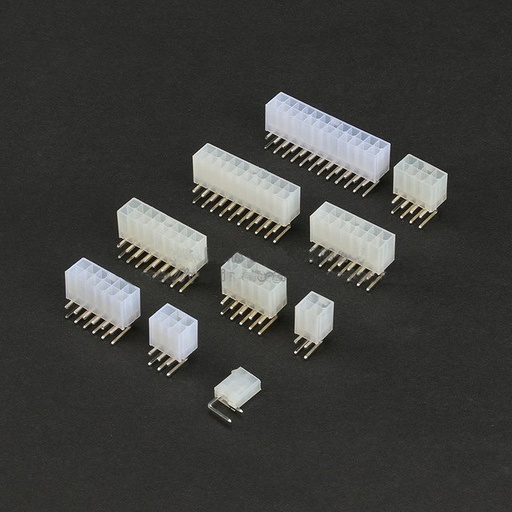 5557 Curved Pins 4.2mm Double Row Female Socket Plug 1P 2P 3P 4P 5P 6P 7P 8P 10P 12P Connector lot(10 pcs)