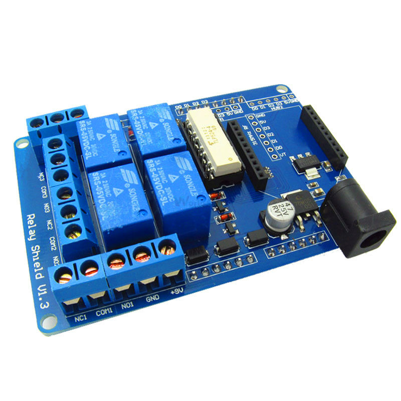 5V 4 Channel Relay Module Extension Board V1.3 for Arduino | Satistronics