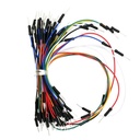 65 PCS Jumper Wire Mix Color Male to Male Solderless Cable Wire wholesale for Arduino Breadboard