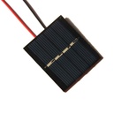 0.36W 2V Epoxy Solar Panel Cell Battery Charger+Wire