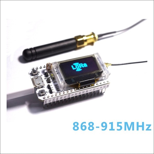 868MHz/915MHz SX1276 ESP32 LoRa 0.96 Inch OLED Display Bluetooth WIFI Lora Kit 32 Module IOT Development Board 