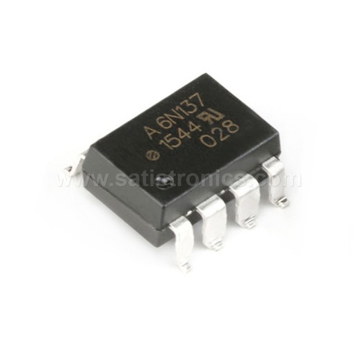 Broadcom 6N137-500E SMD-8 Optocouplers High Speed TTL CMR