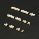  Curved Pins KF2510 2.54MM Terminal Connector 2P 3P 4P 5P 6P 7P 8P 9P 10P 11P 12P Bnt PLUG Connector lot(20 pcs)