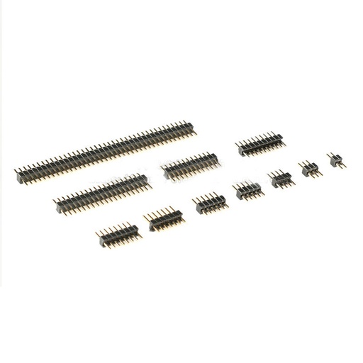 DIP 1.27mm Single Row Pin Connector lot(10 pcs)