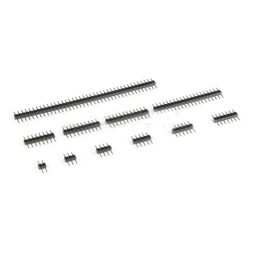 DIP 2.0mm Single Row Copper Pin Connector lot(10 pcs)