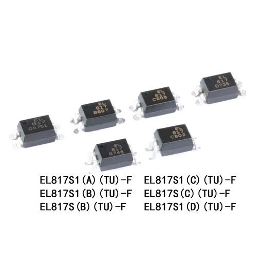EVERLIGHT EL817S1(A)(B)(C)(D)(TU)-F SOP-4 Optocouplers Compatible PC817