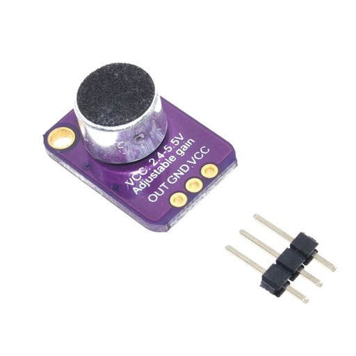 GY-MAX4466 Electret Microphone Amplifier Module for Arduino
