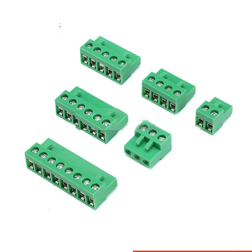 HT508K Plugs 2P 3P 4P 5P 6P 8P Plug-in Terminal Spacing 5.08MM lot(10 pcs)
