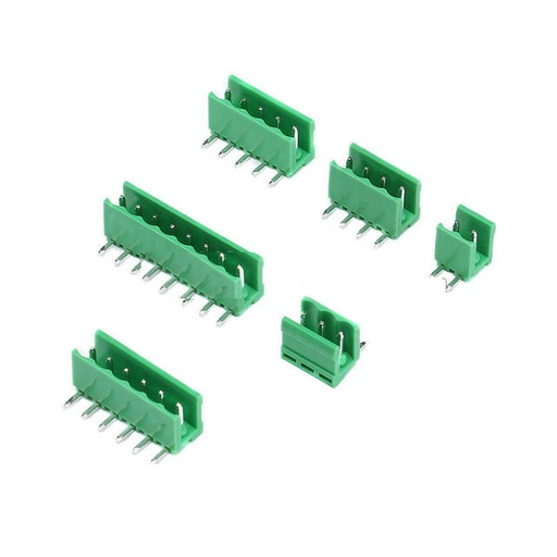 HT508R Bent Pin Socket  2P / 3P / 4P / 5P / 6P / 8P Pitch 5.08MM Applicable HT508K Plug lot(10 pcs)