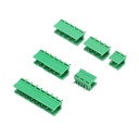 HT508V Straight Pin Socket 2P / 3P / 4P / 5P / 6P / 8P Spacing 5.08MM Suitable for HT508K Plug lot(10 pcs)