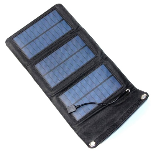 5W 5.5V Folding Solar Panel Battery Charger