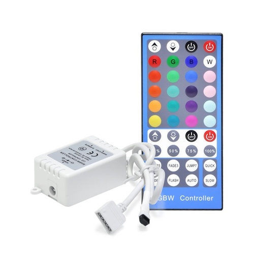 IR 40keys RGBW Remote Controller ,Speed and Brightness Adjust