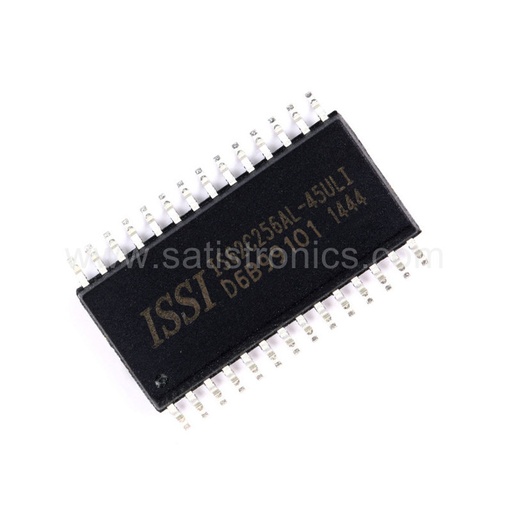 ISSI Chip IS62C256AL-45ULI SOP-28 256KB 45NS RAM Flash Memory