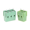  KF128 Copper PCB Terminal Blocks Green 5mm Pitch Screw Terminal Connector 2 Pin 3 Pin Straight Leg lot(10 pcs)