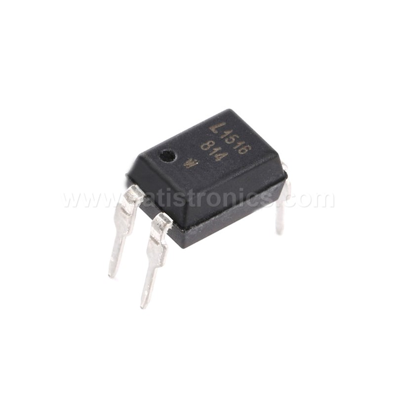 4x Photocoupleur LTV-814-A LITEON - THT, Sortie Transistor, Uisol 5kV, DIP4 - Pour Électronique