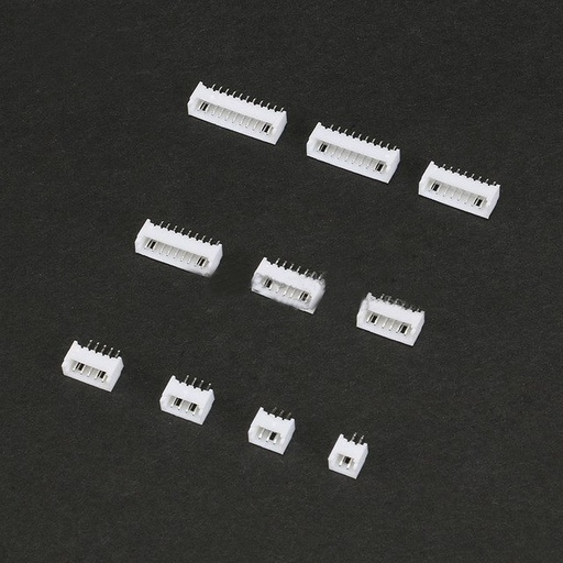 Male Connect 1.25mm Pitch Straight Pin Connector Plug-in 2P~11P lot(20 pcs)