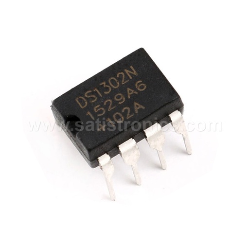 MAXIM DS1302N DIP-8 3 Wire Serial Real Time Clock Chip