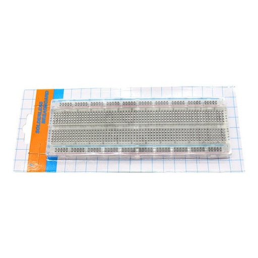 MB-102 Transparent 830 Point  Solderless Breadboard for Arduino