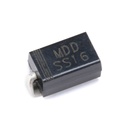 MDD SS16 SMA(DO-214AC) 1A/60V Schottky Diode  lot(10 pcs)