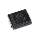 MDD SS34 SMC(DO-214AB) 3A/40V Schottky Diode  lot(5 pcs)