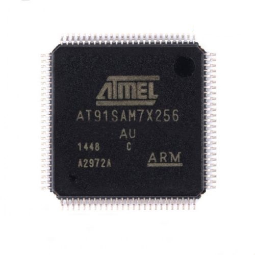 Microchip Chip AT91SAM7X256C-AU Microcontroller 32Bit AVR Flash ARM7 LQFP-100
