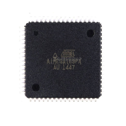 Microchip Chip ATMEGA169PA-AU Mircocontroller 8-bit AVR TQFP-64