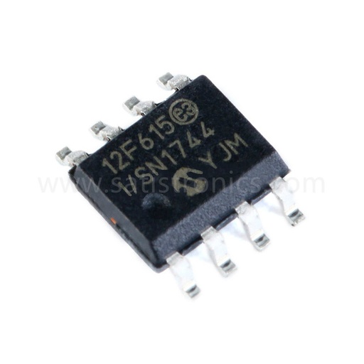 Microchip Chip PIC12F615-I/SN SOIC-8 Microcontroller 8bit