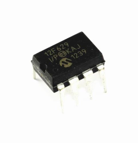 Microchip Chip PIC12F629-I/P Microcontroller DIP8 MCU CMOS 8BIT 1K FLASH