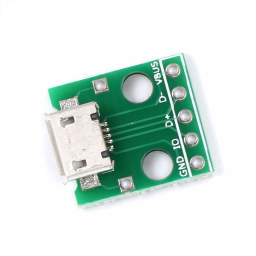 MICRO USB to DIP Adapter 5pin Female Connector B type PCB Converter Pinboard lot(10 pcs)