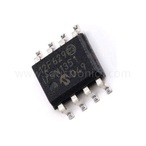 Mircochip Chip PIC12F629-I/SN SOIC-8 Microcontroller 8Bit