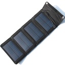 7W 5.5V Monocrystalline Folding Solar Panel Battery Charger