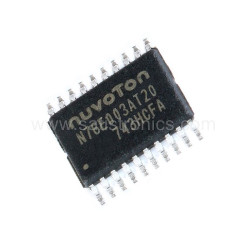 NUVOTON Chip N76E003AT20 Microcontroller TSSOP-20 Replace STM8S003F3P6