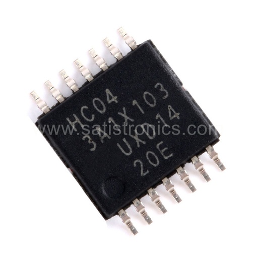 NXP 74HC04PW Chip Logic Circuit TSSOP-14