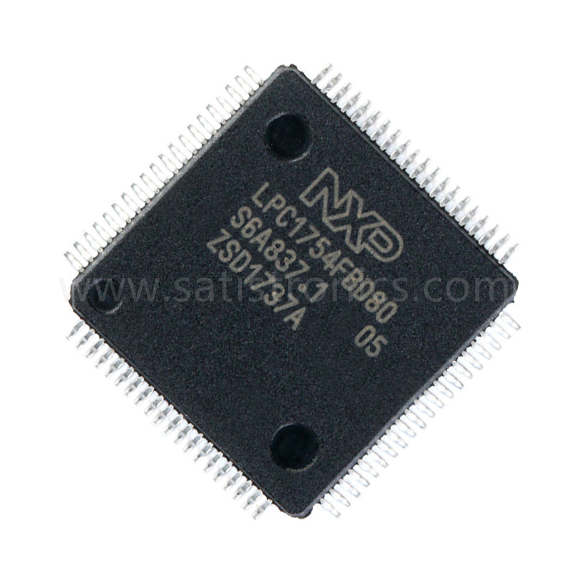 NXP Chip LPC1754FBD80 Microcontroller 551 LQFP80 100MHz 32bit ...
