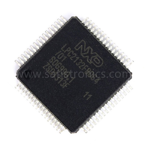 NXP Chip LPC2132FBD64 64LQFP Microcontroller 16/32bit ARM7 64K